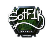 Sticker | S0tF1k (Foil) | London 2018 image