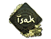 Sticker | isak (Gold) | Rio 2022 image