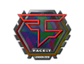 Sticker | FaZe Clan (Holo) | London 2018 image