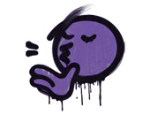 Sealed Graffiti | Chef Kiss (Monster Purple) image