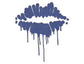 Sealed Graffiti | Kiss (SWAT Blue) image