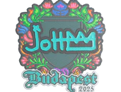 Sticker | jottAAA (Embroidered) | Budapest 2025 image