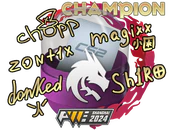 Shanghai 2024 Champions Autograph Capsule image