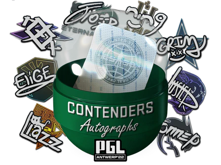 Antwerp 2022 Contenders Autograph Capsule image