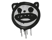 Sealed Graffiti | Happy Cat (Shark White) image
