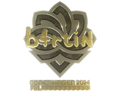 Sticker | b4rtiN (Gold) | Copenhagen 2024 image