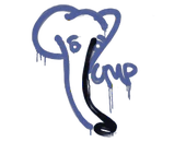 Sealed Graffiti | Recoil UMP-45 (SWAT Blue) image