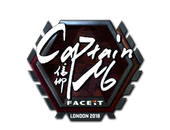 Sticker | captainMo (Foil) | London 2018 image