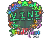 Sticker | VINI (Holo) | Budapest 2025 image