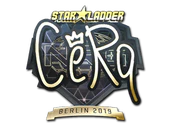 Sticker | CeRq (Gold) | Berlin 2019 image