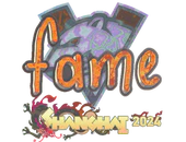 Sticker | fame (Holo) | Shanghai 2024 image