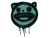 Sealed Graffiti | Happy Cat (Frog Green) image