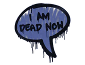 Sealed Graffiti | Dead Now (SWAT Blue) image