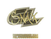 Sticker | Snax (Gold) | Copenhagen 2024 image