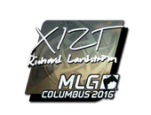 Sticker | Xizt (Foil) | MLG Columbus 2016 image