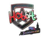 Sticker | HObbit (Holo) | Stockholm 2021 image