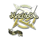 Sticker | Aleksib (Gold) | Paris 2023 image