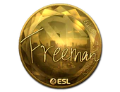 Sticker | Freeman (Gold) | Katowice 2019 image