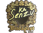 Sticker | Senzu (Gold) | Budapest 2025 image