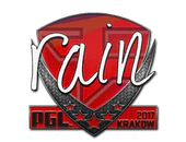 Sticker | rain | Krakow 2017 image