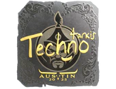 Sticker | Techno4K (Foil) | Austin 2025 image
