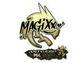 Sticker | magixx (Gold) | Antwerp 2022 image
