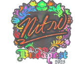 Sticker | nitr0 (Holo) | Budapest 2025 image