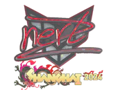 Sticker | NertZ (Glitter) | Shanghai 2024 image