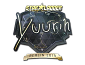 Sticker | yuurih (Gold) | Berlin 2019 image