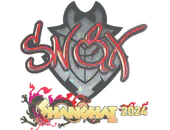 Sticker | Snax (Glitter) | Shanghai 2024 image