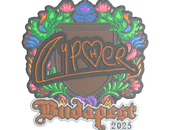 Sticker | Cypher (Embroidered) | Budapest 2025 image