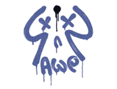 Sealed Graffiti | Recoil AWP (SWAT Blue) image