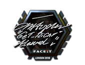 Sticker | GeT_RiGhT (Foil) | London 2018 image