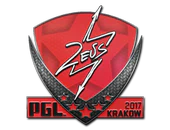 Sticker | Zeus | Krakow 2017 image