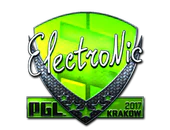 Sticker | electronic (Foil) | Krakow 2017 image
