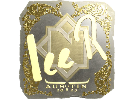 Sticker | 1eeR (Gold) | Austin 2025 image