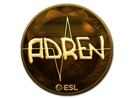 Sticker | AdreN (Gold) | Katowice 2019 image