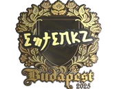 Sticker | ewjerkz (Gold) | Budapest 2025 image