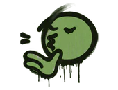 Sealed Graffiti | Chef Kiss (Battle Green) image