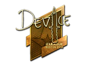 Sticker | device (Gold) | Boston 2018 image