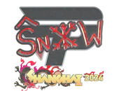 Sticker | snow (Glitter) | Shanghai 2024 image