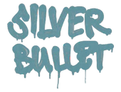 Sealed Graffiti | Silver Bullet (Wire Blue) image