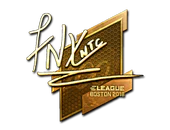 Sticker | fnx (Gold) | Boston 2018 image