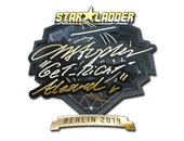 Sticker | GeT_RiGhT (Gold) | Berlin 2019 image