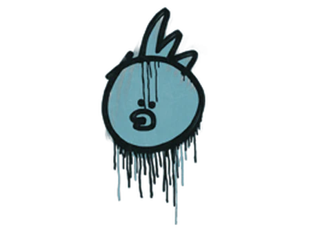 Sealed Graffiti | Bock Bock (Wire Blue) image