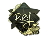 Sticker | roeJ (Gold) | Rio 2022 image