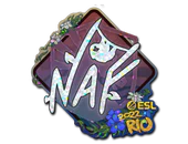 Sticker | NAF (Glitter) | Rio 2022 image
