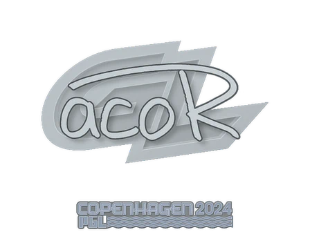 Sticker | acoR | Copenhagen 2024 image