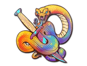Sticker | Coiled Strike (Holo) image