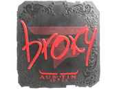 Sticker | broky (Foil) | Austin 2025 image